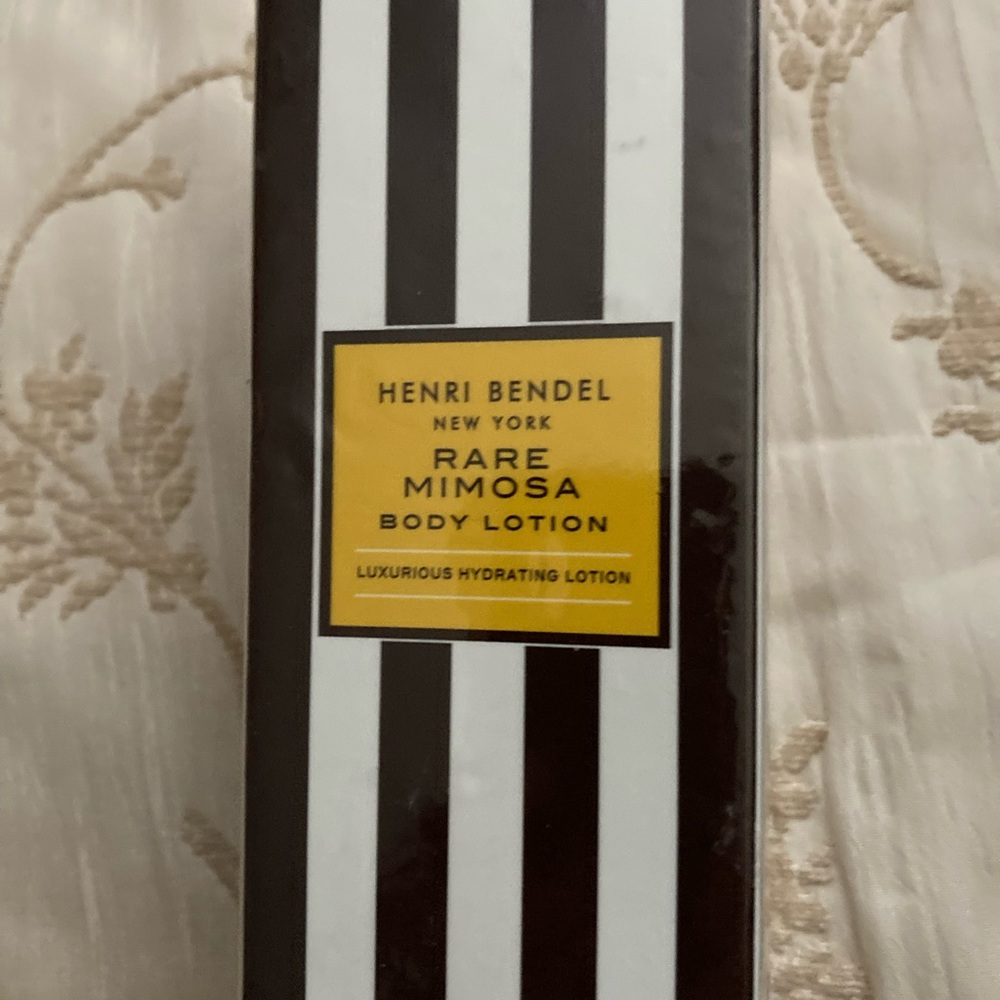 Henri Bendel Rare Mimosa Body Lotion NEW SEALED